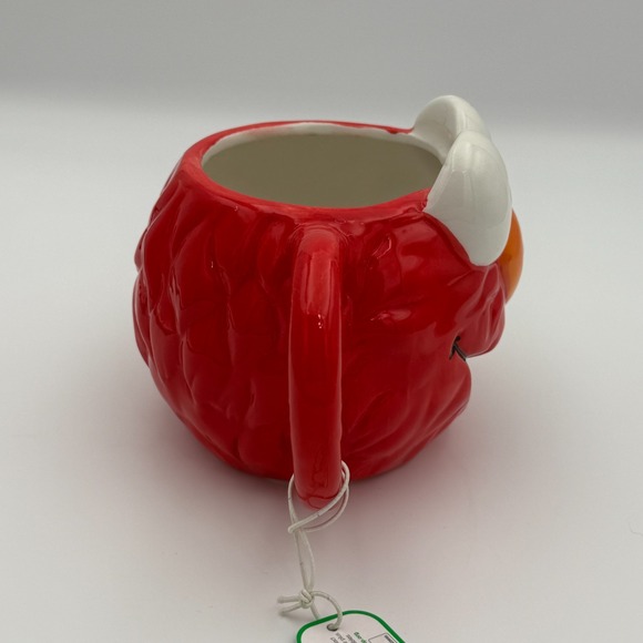 Elmo Mug Coffee Cup Sesame Street 3D Lg Handle With tag - Picture 5 of 5